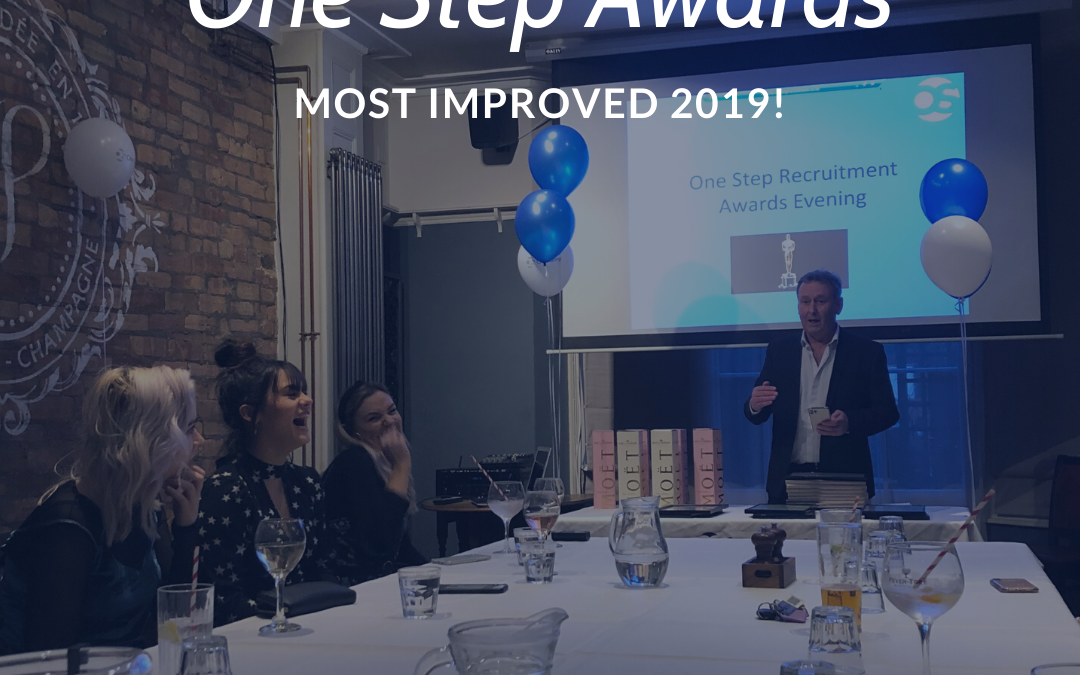 One Step Awards review – Most Improved Consultant 2019!